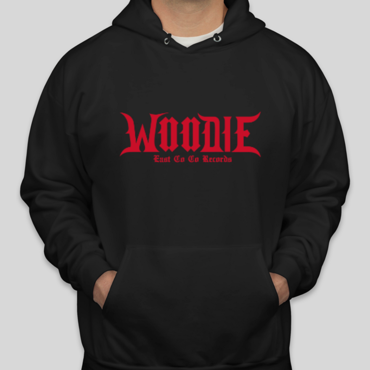 East Co. Co. Records - Woodie Black Hoodie